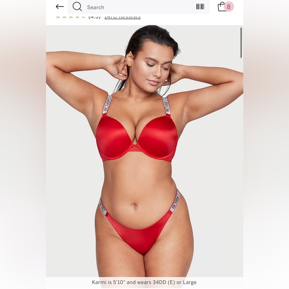 Victoria’s Secret Crystal Bra and Panties - Picture 1 of 7